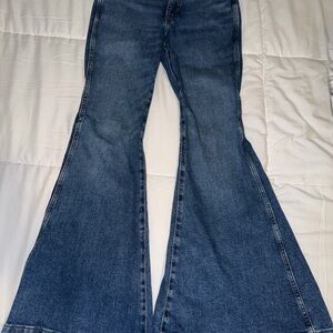 Wrangler Women's Blue Flare Jeans